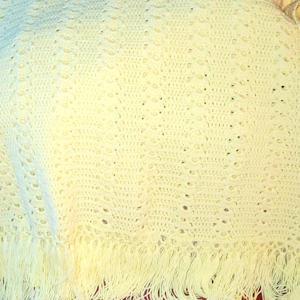 Hand Crafted Crocheted Throw